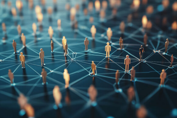 Connected Network of People